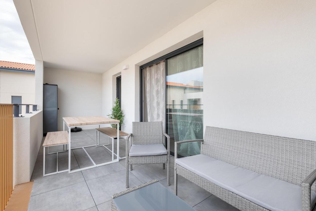 Le Corinthe - Appt Classe 3 Etoiles Et Climatise Marseillan  Dış mekan fotoğraf
