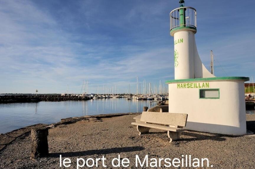 Le Corinthe - Appt Classe 3 Etoiles Et Climatise Marseillan  Dış mekan fotoğraf